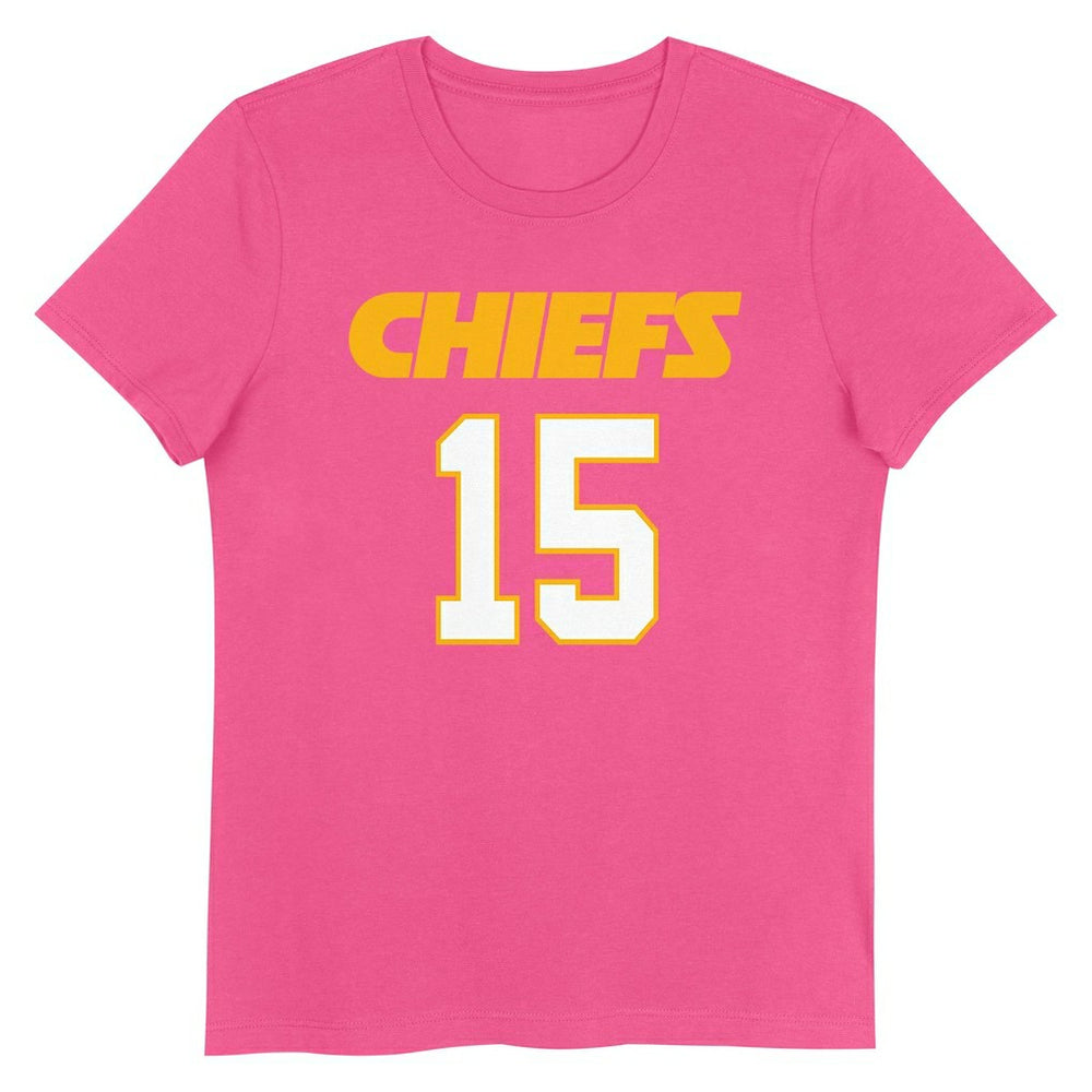 Patrick Mahomes Kansas City Chiefs Girls Youth Player Name & Number T-Shirt Pink - NFL