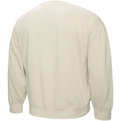 San Francisco 49ers Women's Shooting Stars Pullover Sweatshirt Cream - Mitchell & Ness