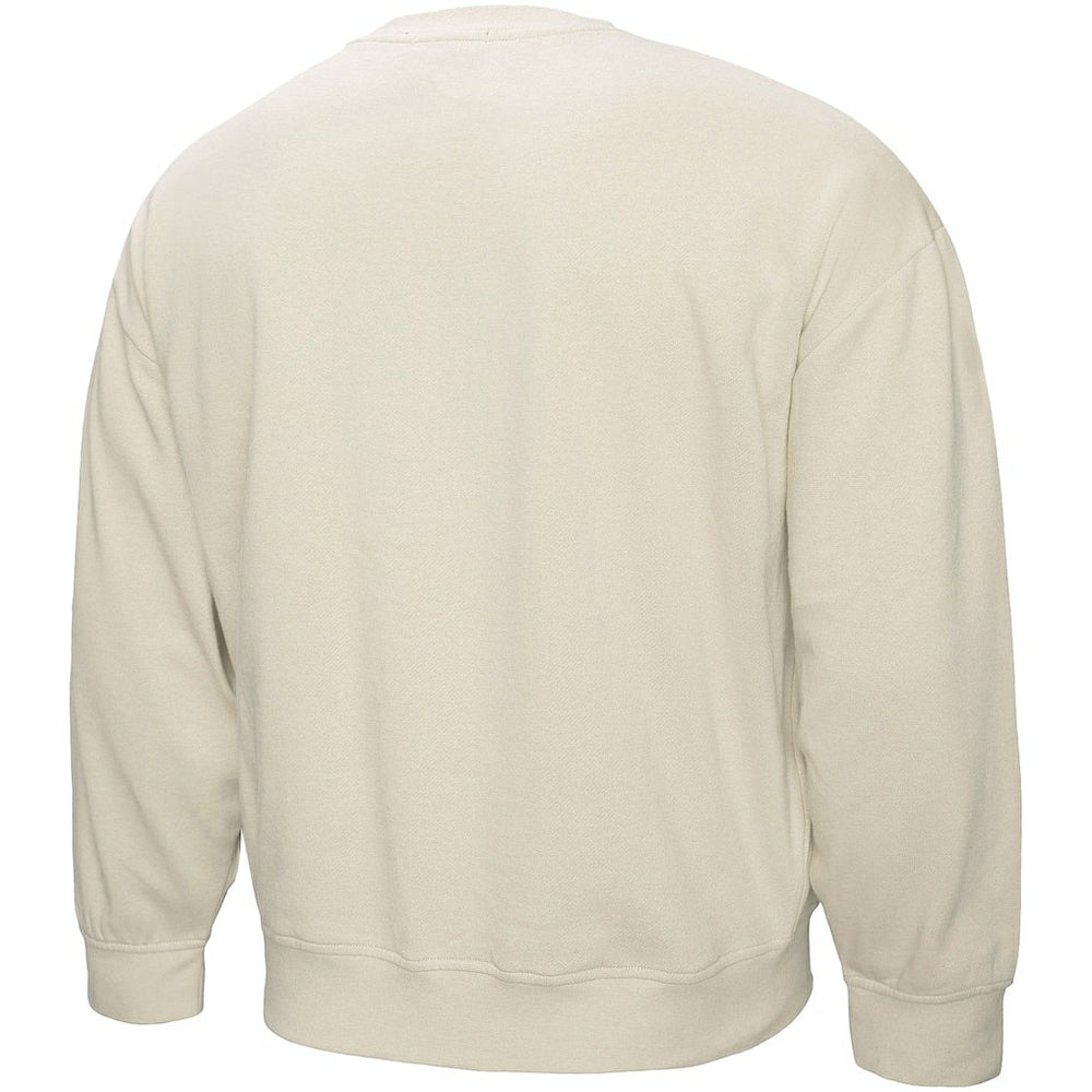 Philadelphia Eagles Women's Shooting Stars Pullover Sweatshirt Cream - Mitchell & Ness