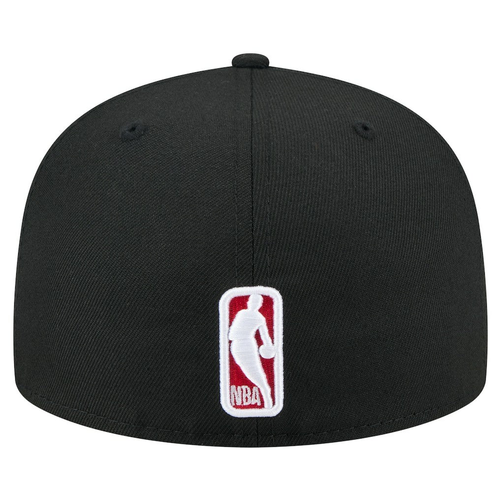 New Era - Chicago Bulls State Stitch 59FIFTY Fitted Hat - Black