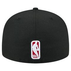 New Era - Chicago Bulls State Stitch 59FIFTY Fitted Hat - Black