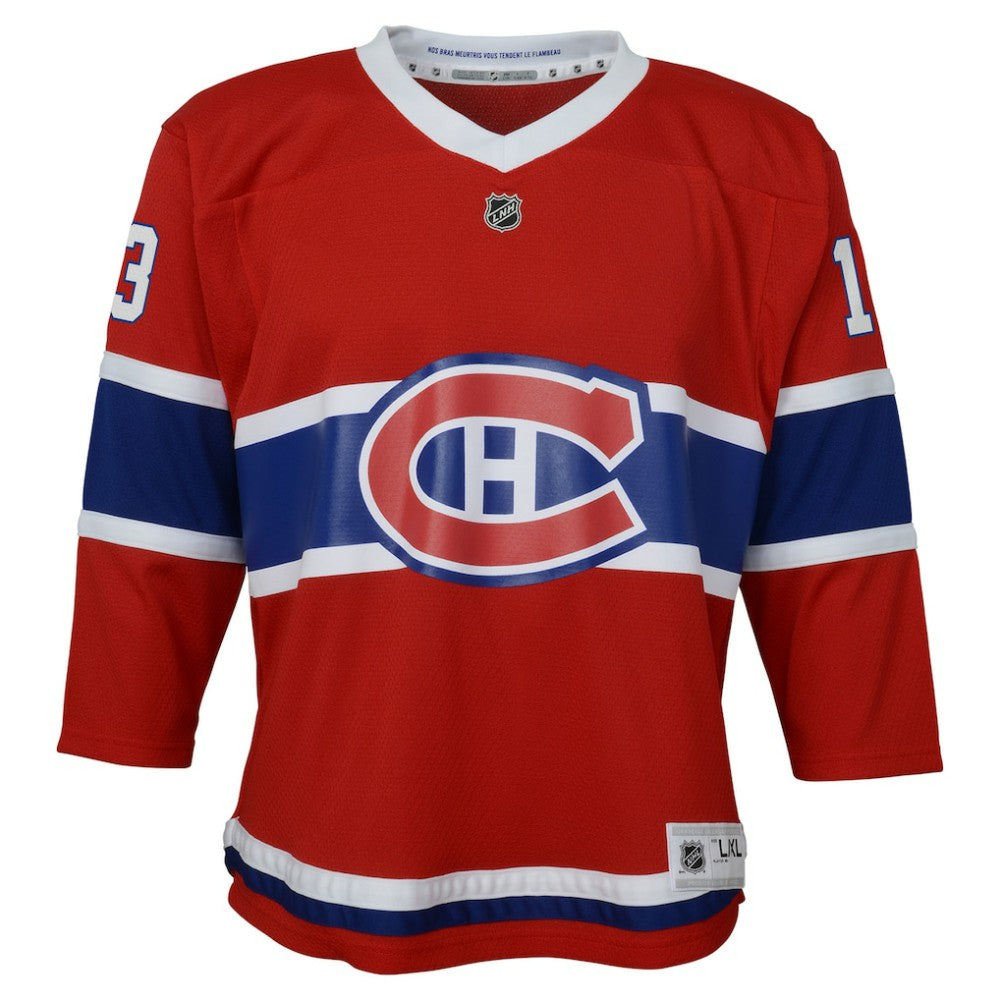 Cole Caufield Montreal Canadiens - Youth Home Replica Player Jersey Red
