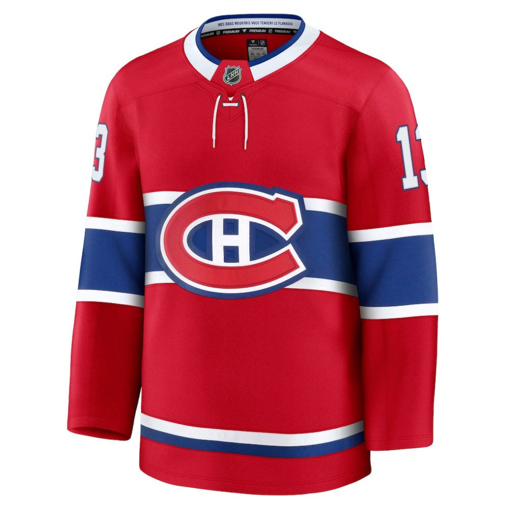 Cole Caufield Montreal Canadiens - Fanatics Home Premium Jersey Red