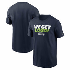 Seattle Seahawks Hometown T-Shirt College Navy - Nike