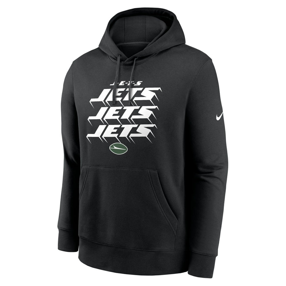 New York Jets Hometown Fleece Pullover Hoodie Black - Nike