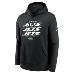 New York Jets Hometown Fleece Pullover Hoodie Black - Nike