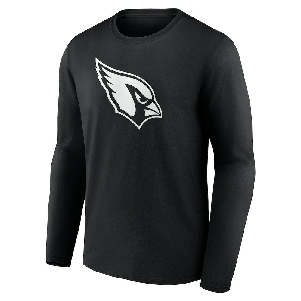 Arizona Cardinals Personalized Name & Number Monochrome Long Sleeve T-Shirt Black - NFL