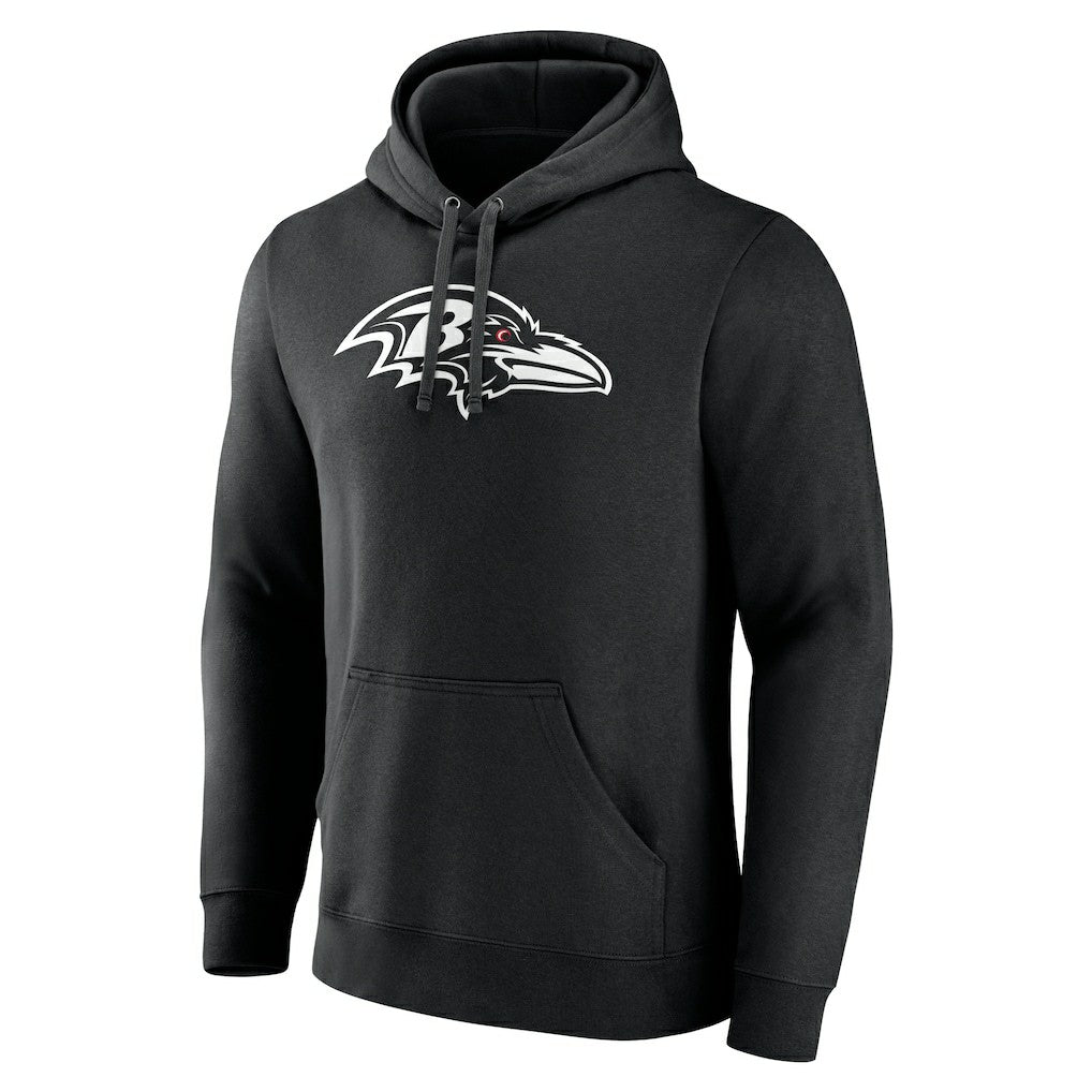 Baltimore Ravens Personalized Name & Number Pullover Hoodie Black - NFL