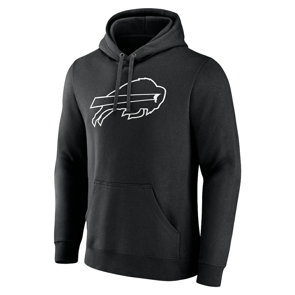 Buffalo Bills Personalized Name & Number Pullover Hoodie Black - NFL