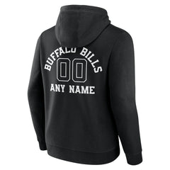 Buffalo Bills Personalized Name & Number Pullover Hoodie Black - NFL