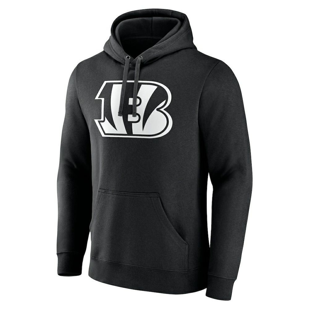 Cincinnati Bengals Personalized Name & Number Pullover Hoodie Black - NFL