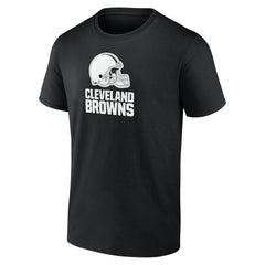 Cleveland Browns Personalized Name & Number Monochrome T-Shirt Black - NFL