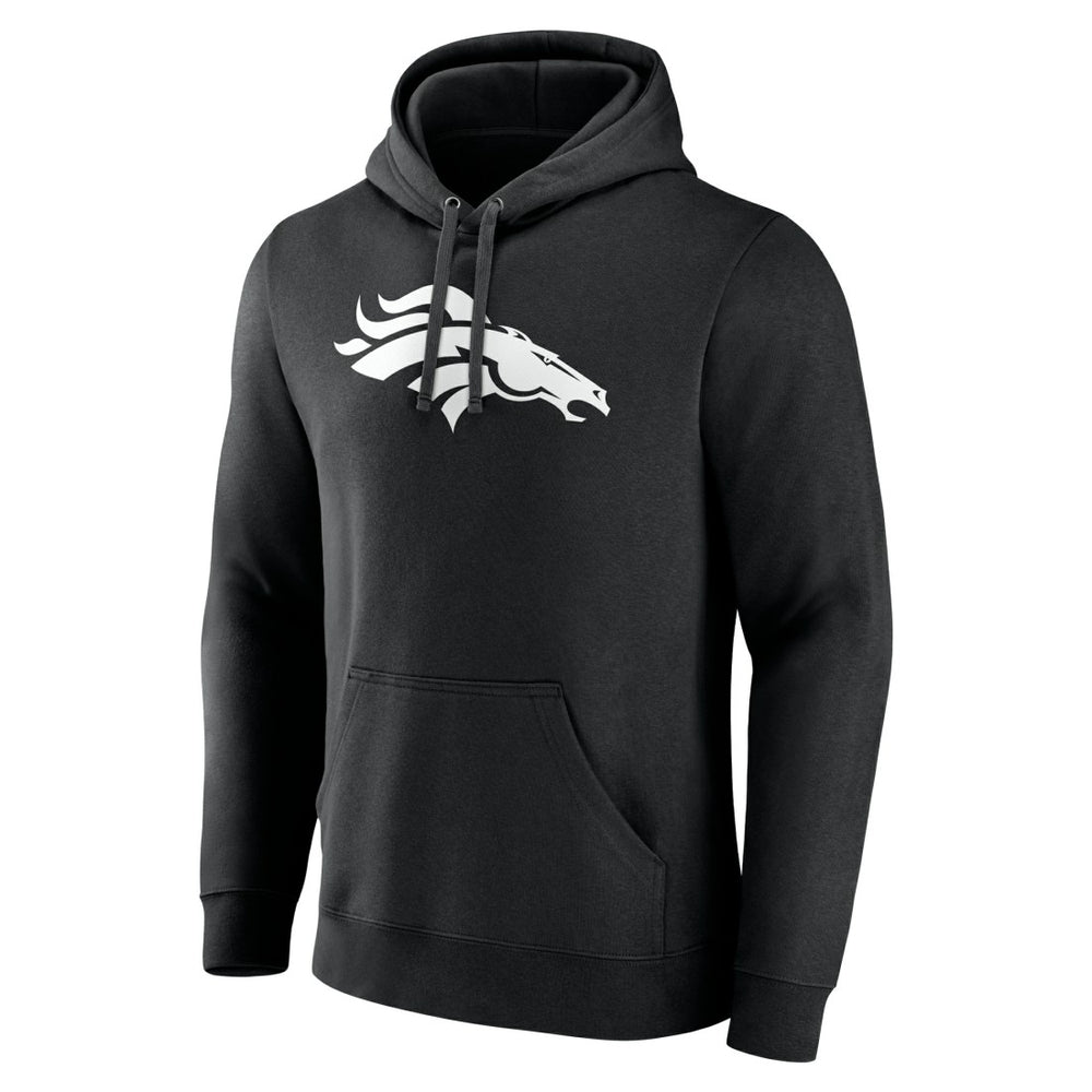 Denver Broncos Personalized Name & Number Pullover Hoodie Black - NFL