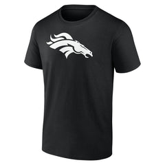 Denver Broncos Personalized Name & Number Monochrome T-Shirt Black - NFL
