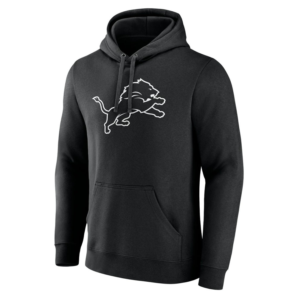 Detroit Lions Personalized Name & Number Pullover Hoodie Black - NFL