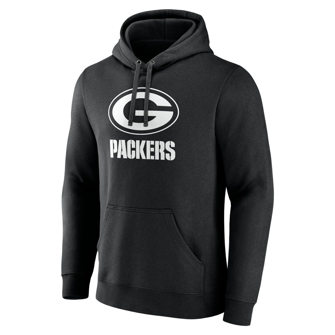 Green Bay Packers Personalized Name & Number Pullover Hoodie Black - NFL