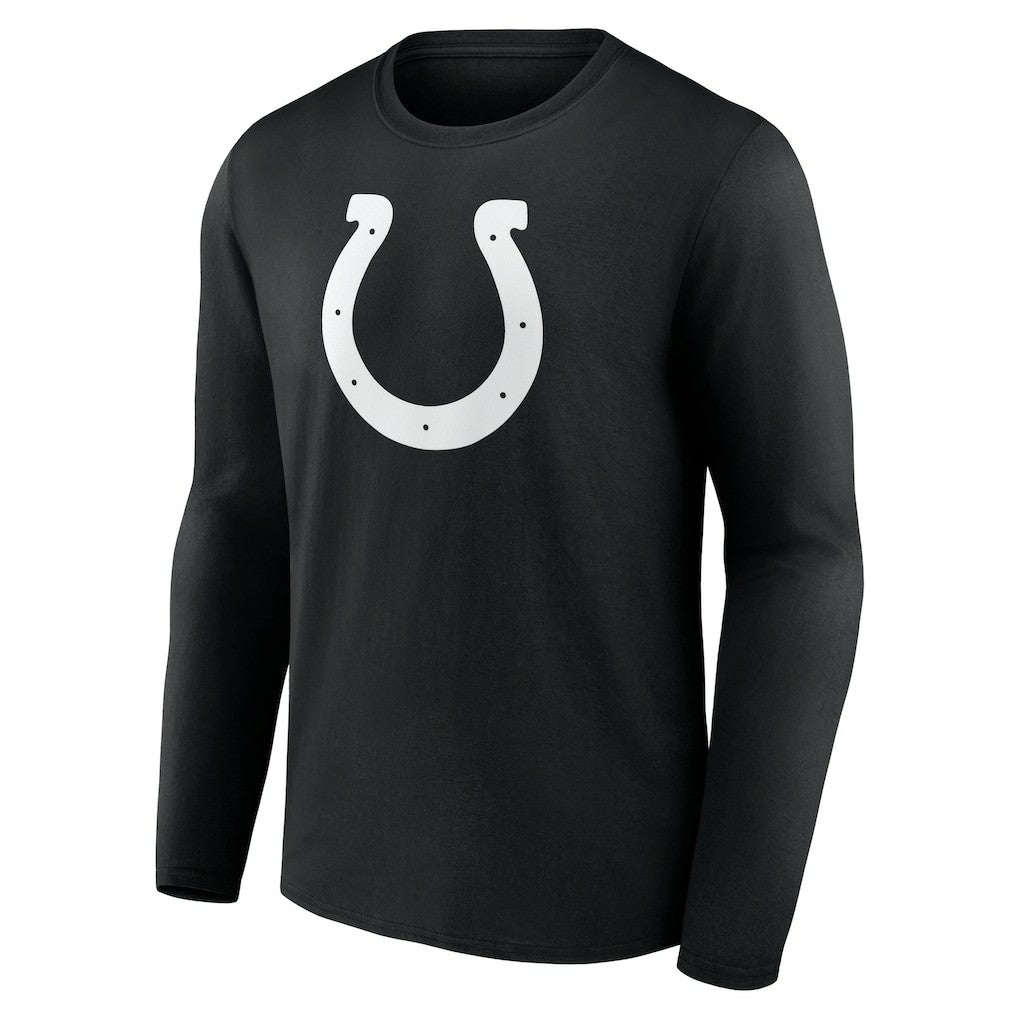 Indianapolis Colts Personalized Name & Number Monochrome Long Sleeve T-Shirt Black - NFL