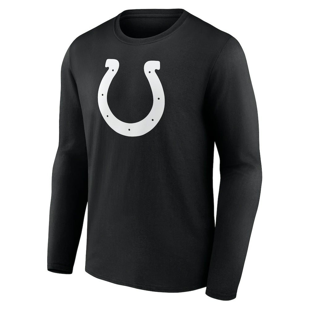 Indianapolis Colts Personalized Name & Number Monochrome Long Sleeve T-Shirt Black - NFL