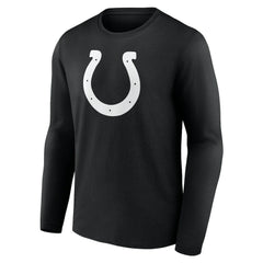 Indianapolis Colts Personalized Name & Number Monochrome Long Sleeve T-Shirt Black - NFL