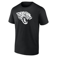 Jacksonville Jaguars Personalized Name & Number Monochrome T-Shirt Black - NFL
