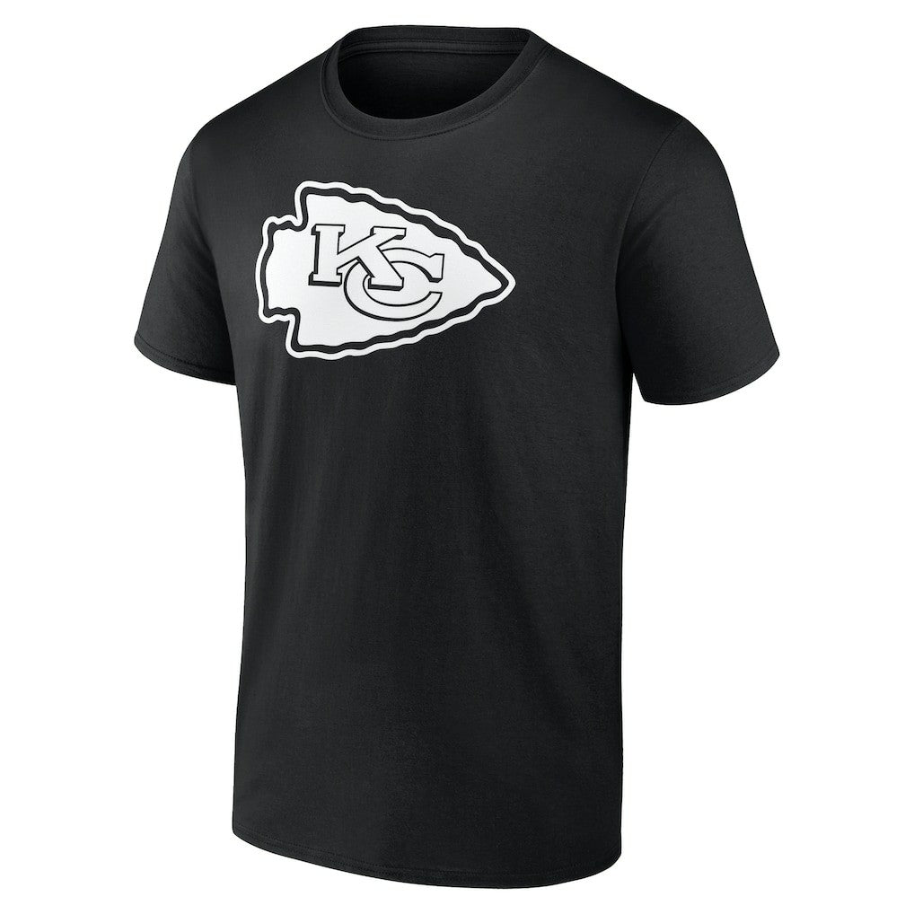 Kansas City Chiefs Personalized Name & Number Monochrome T-Shirt Black - NFL