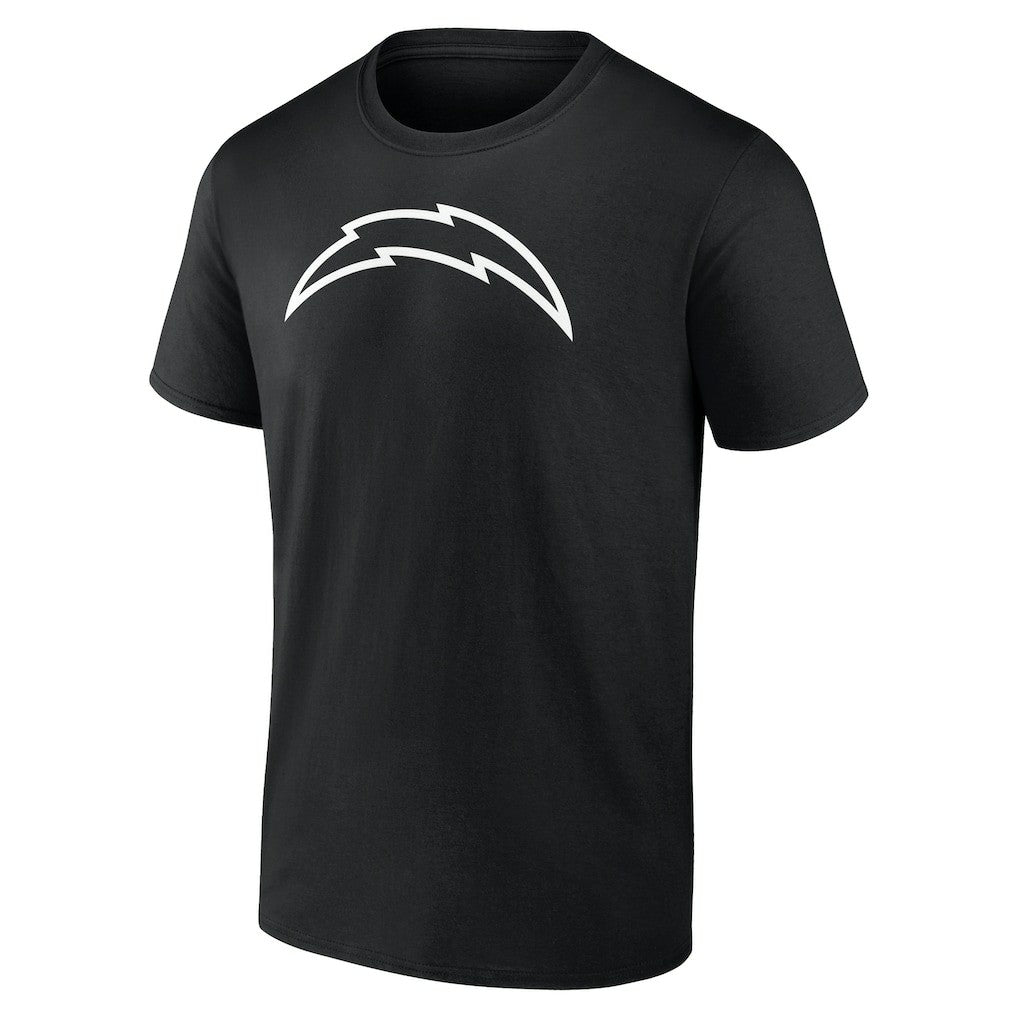Los Angeles Chargers Personalized Name & Number Monochrome T-Shirt Black - NFL