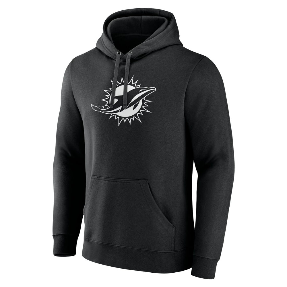 Miami Dolphins Personalized Name & Number Pullover Hoodie Black - NFL