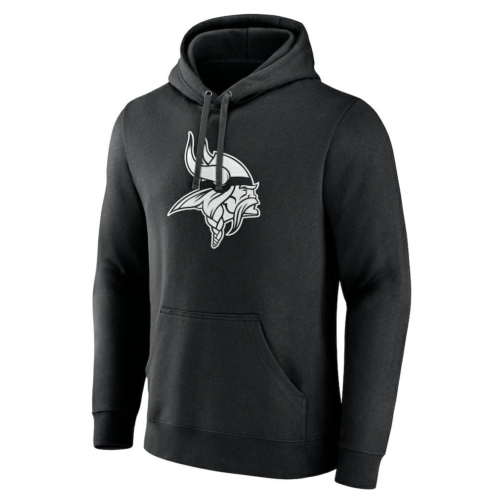 Minnesota Vikings Personalized Name & Number Pullover Hoodie Black - NFL