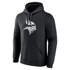 Minnesota Vikings Personalized Name & Number Pullover Hoodie Black - NFL