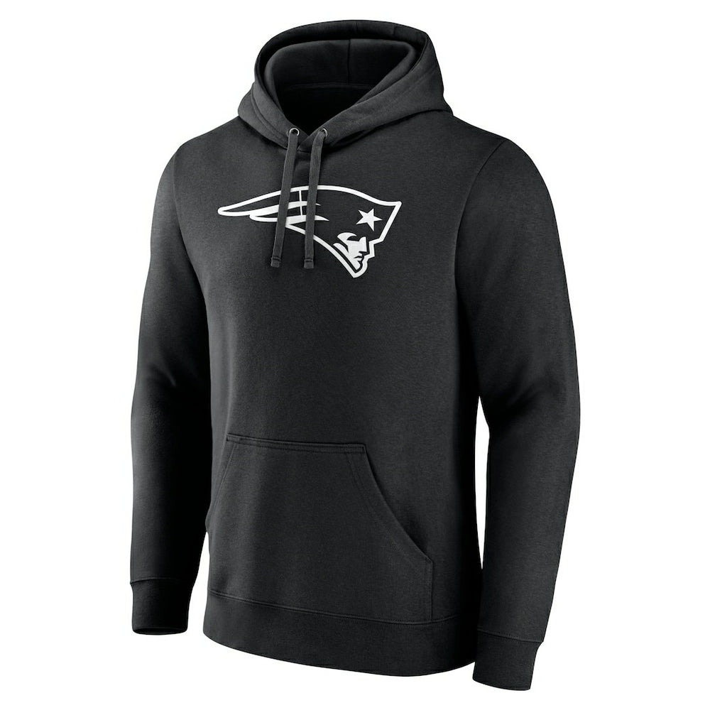 New England Patriots Personalized Name & Number Pullover Hoodie Black - NFL