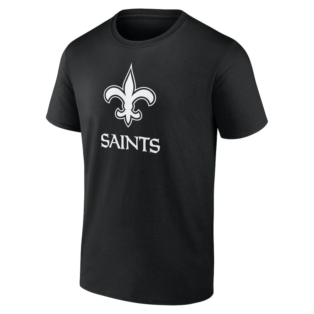 New Orleans Saints Personalized Name & Number Monochrome T-Shirt Black - NFL