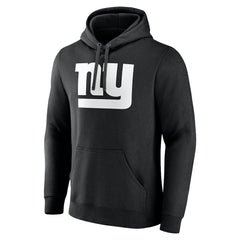 New York Giants Personalized Name & Number Pullover Hoodie Black - NFL