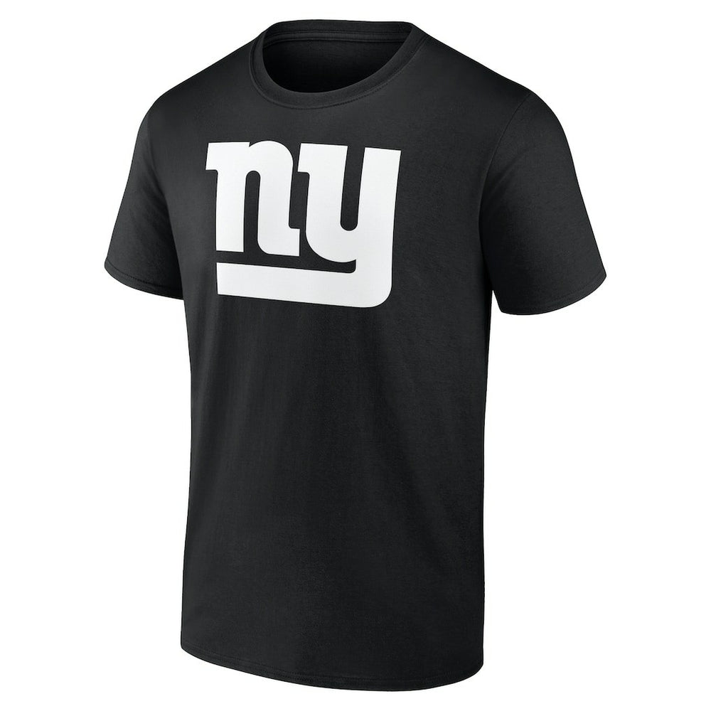 New York Giants Personalized Name & Number Monochrome T-Shirt Black - NFL