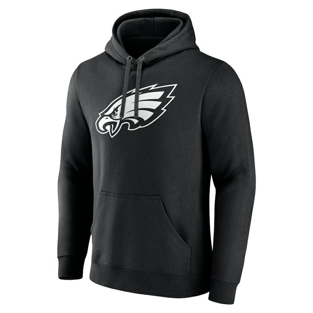 Philadelphia Eagles Personalized Name & Number Pullover Hoodie Black - NFL