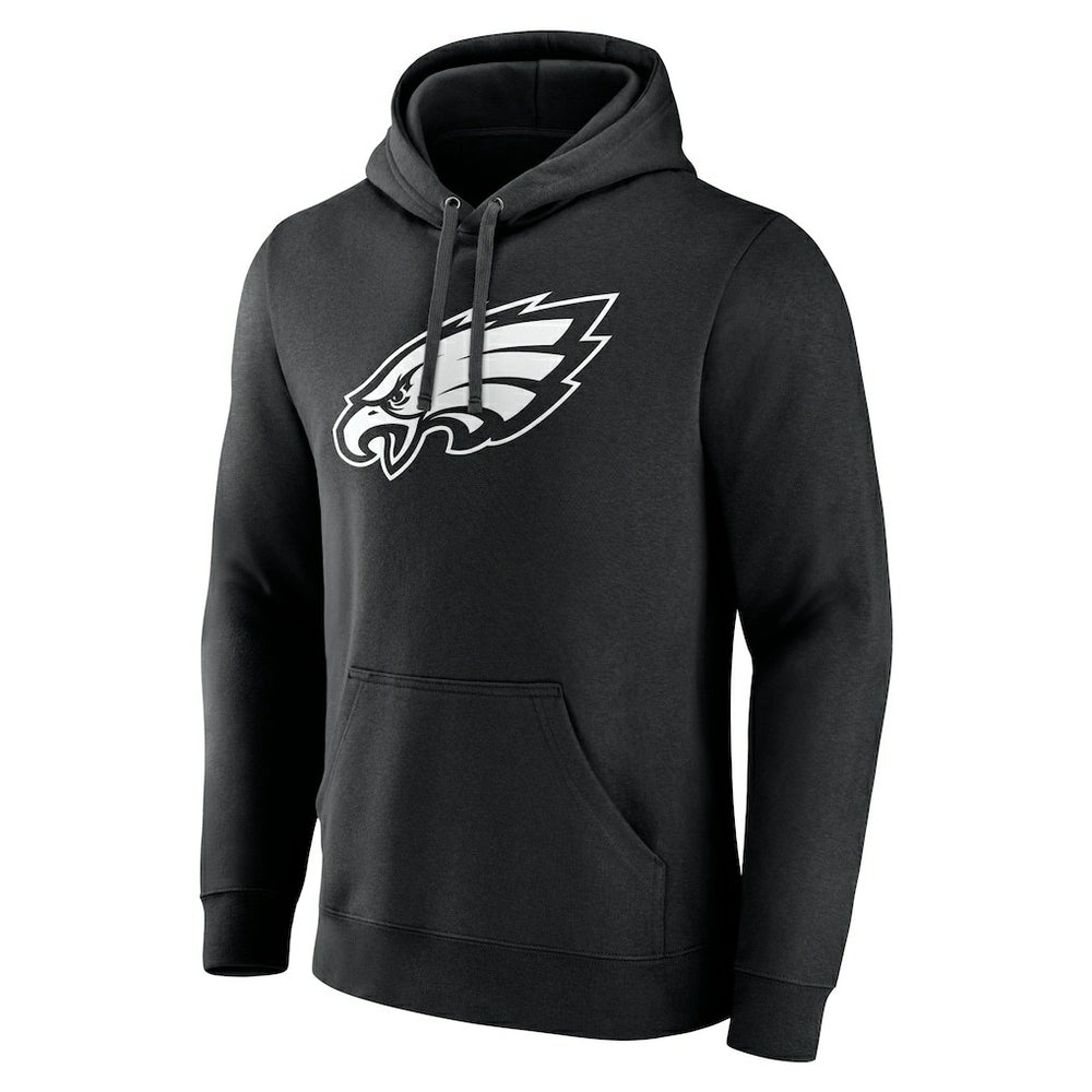 Philadelphia Eagles Personalized Name & Number Pullover Hoodie Black - NFL