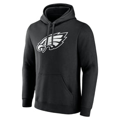 Philadelphia Eagles Personalized Name & Number Pullover Hoodie Black - NFL
