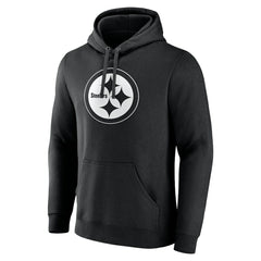 Pittsburgh Steelers Personalized Name & Number Pullover Hoodie Black - NFL