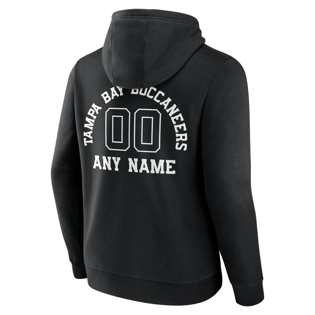 Tampa Bay Buccaneers Personalized Name & Number Pullover Hoodie Black - NFL