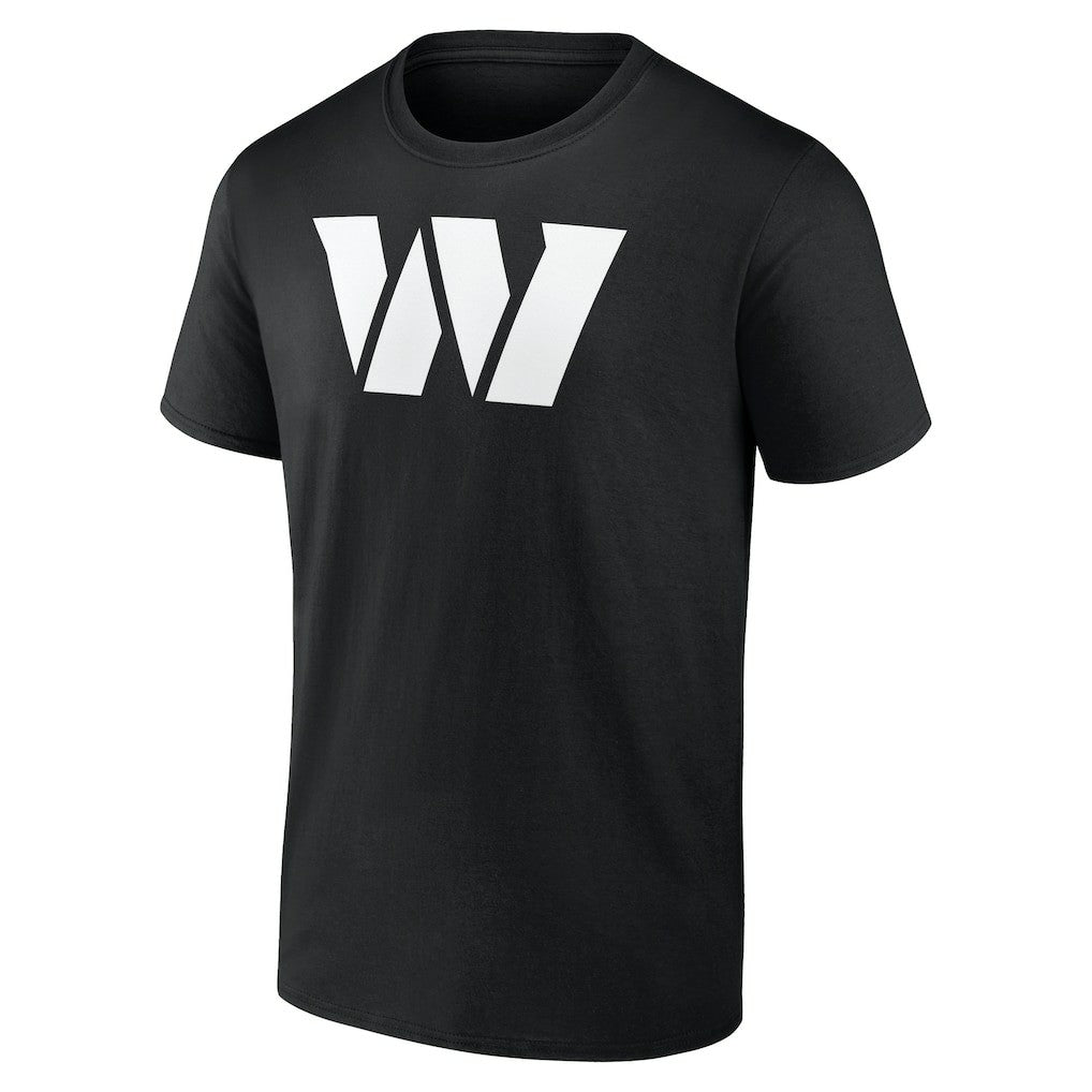 Washington Commanders Personalized Name & Number Monochrome T-Shirt Black - NFL