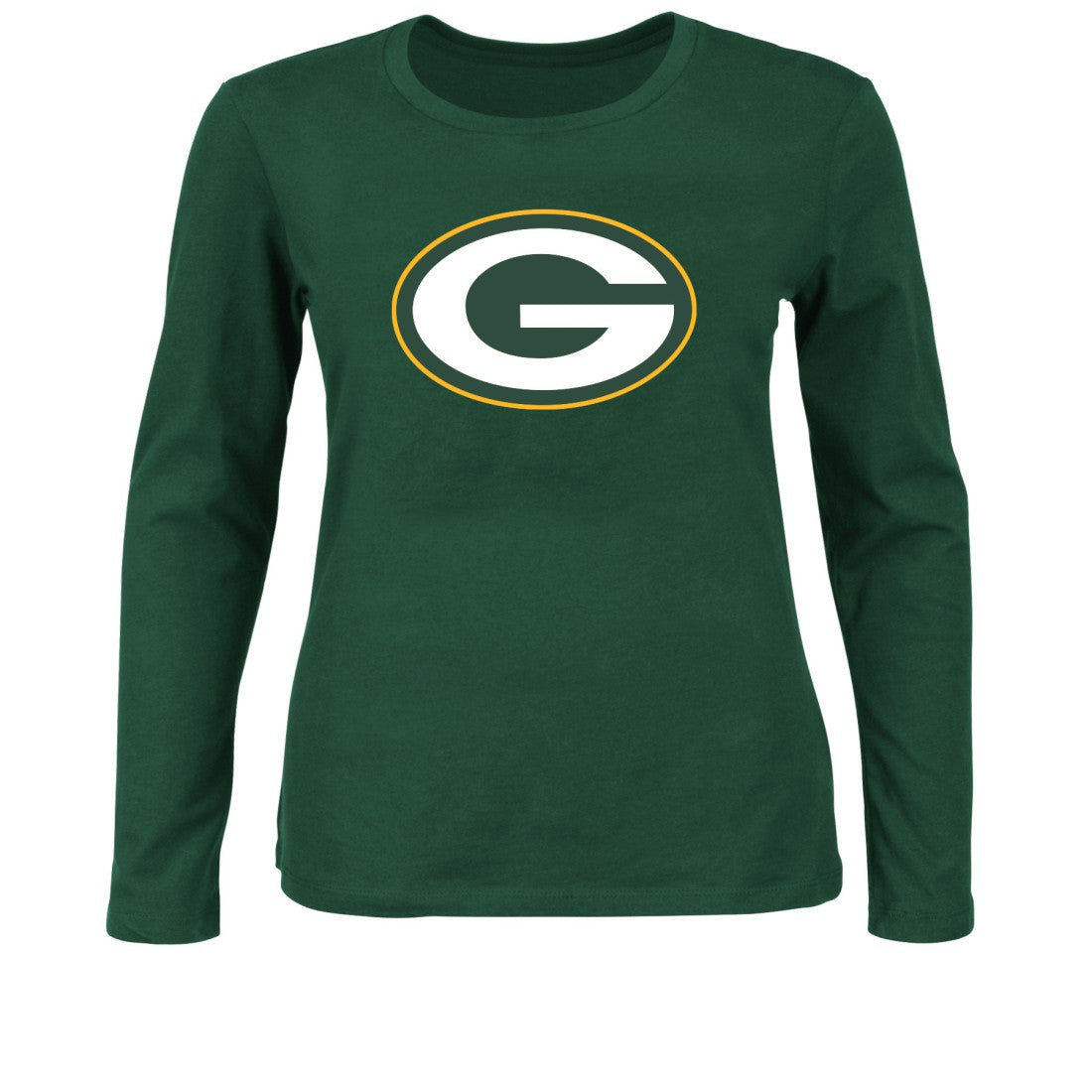 Green Bay Packers Women's Plus Size Long Sleeve T-Shirt Green - Fanatics