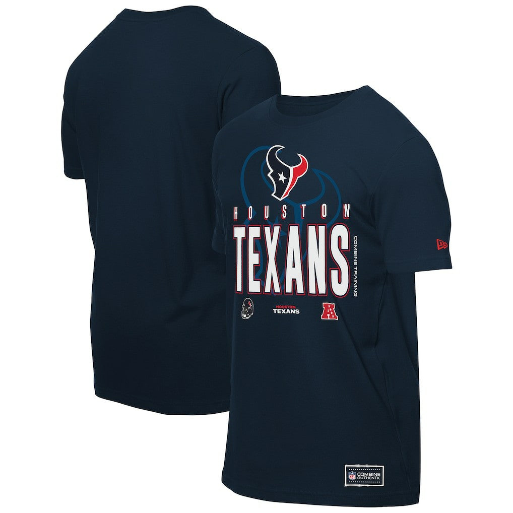 Houston Texans New Era 2025 NFL Training Camp T-Shirt Navy - NFL