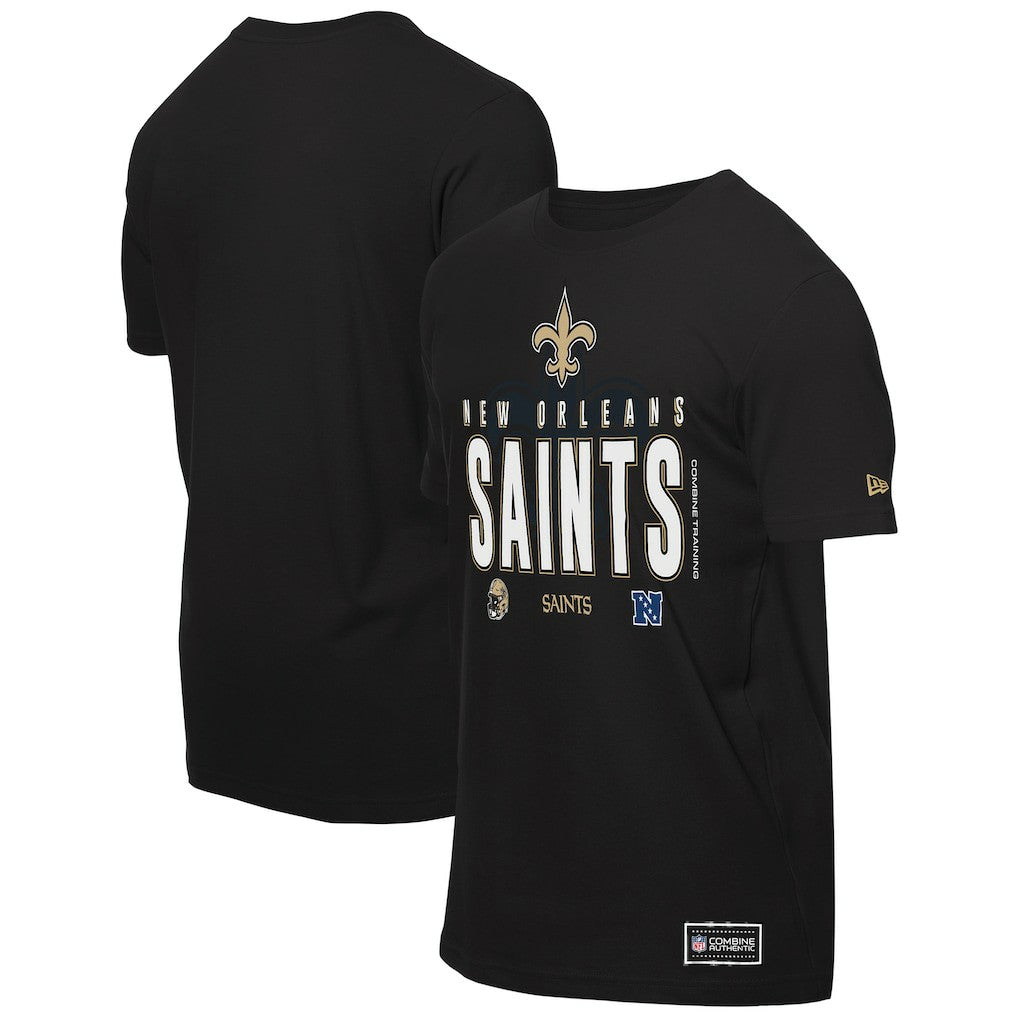 New Orleans Saints New Era 2025 NFL Training Camp T-Shirt Black - NFL