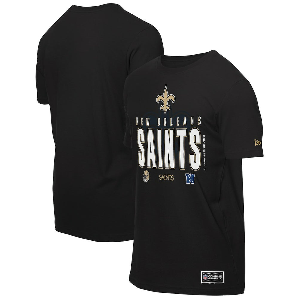 New Orleans Saints New Era 2025 NFL Training Camp T-Shirt Black - NFL