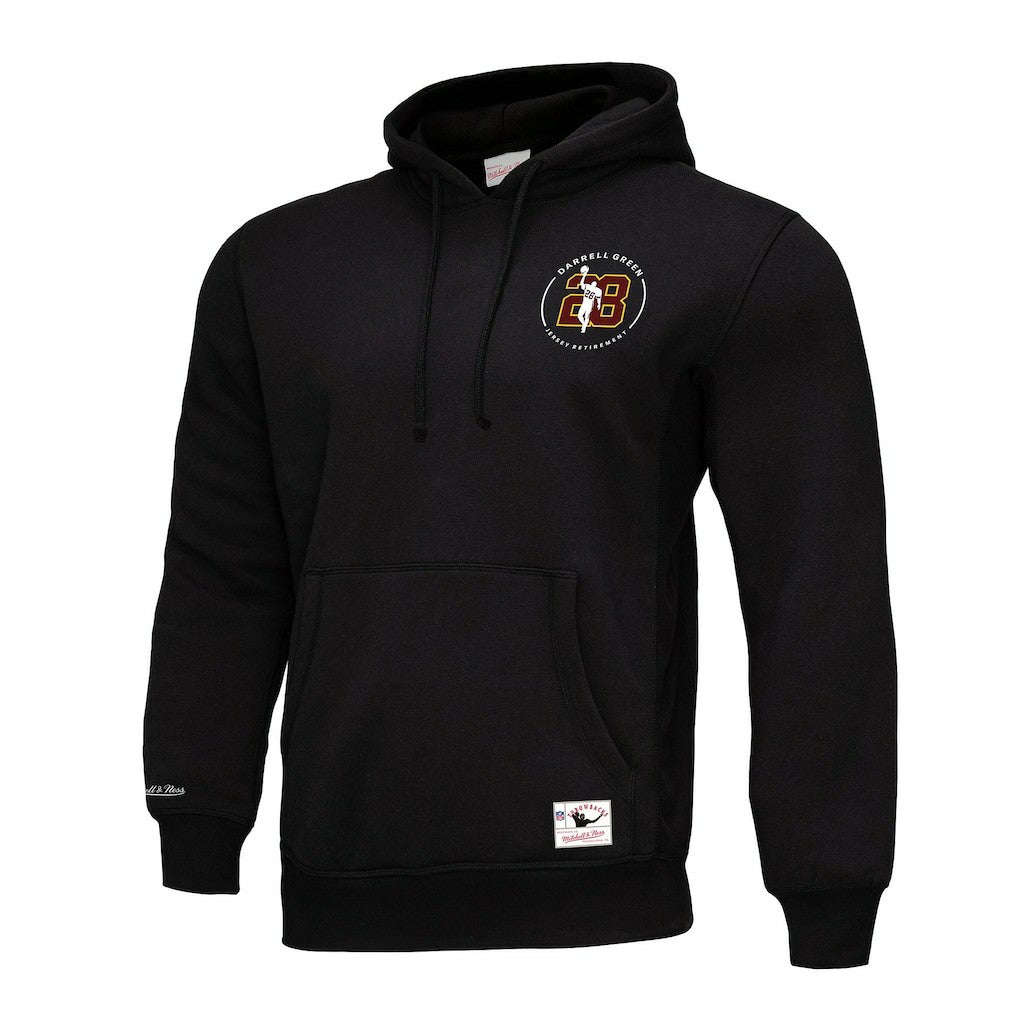 Darrell Green Washington Commanders Ageless Wonder Pullover Hoodie Black - Mitchell & Ness