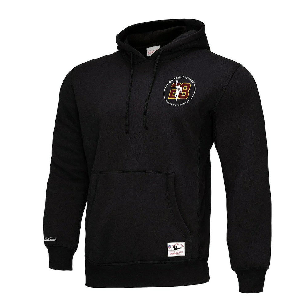 Darrell Green Washington Commanders Ageless Wonder Pullover Hoodie Black - Mitchell & Ness