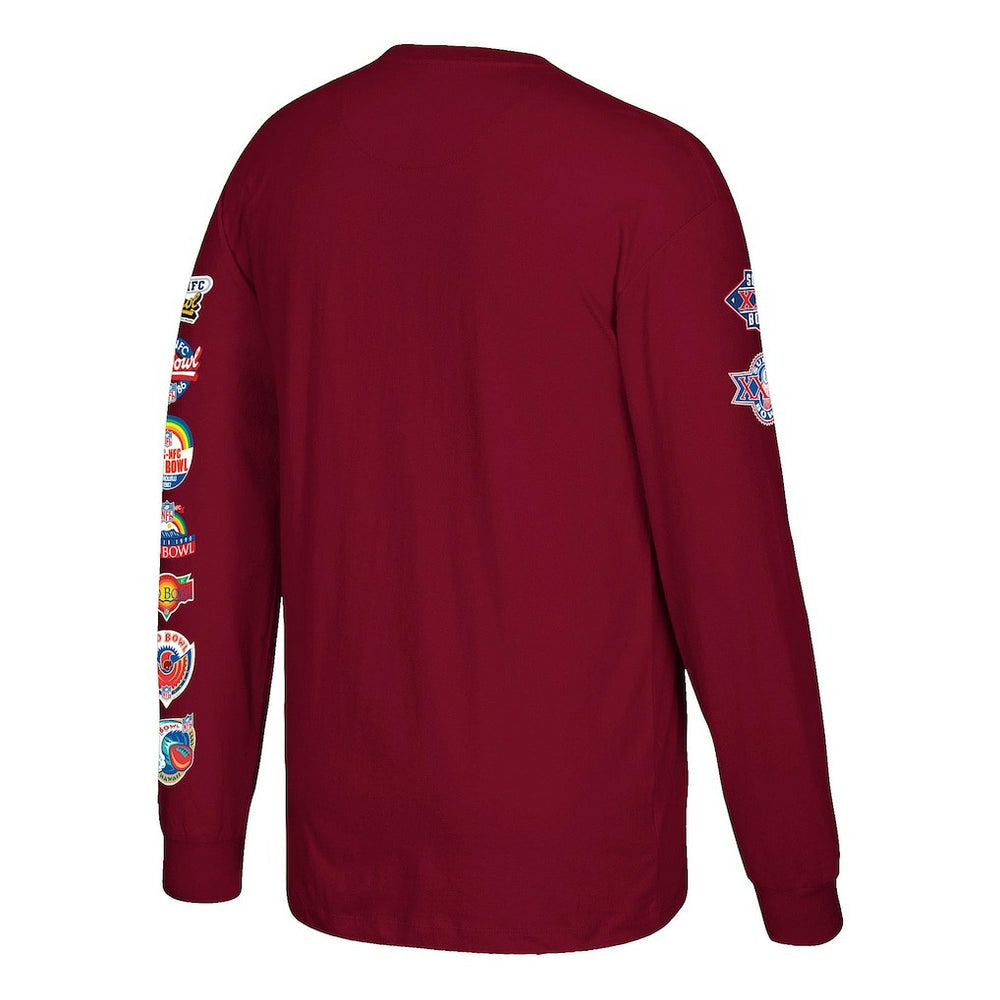 Darrell Green Washington Commanders Player Graphic Long Sleeve T-Shirt Burgundy - Mitchell & Ness