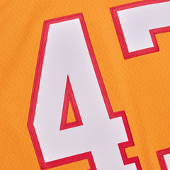 John Lynch Tampa Bay Buccaneers 1993 Legacy Replica Jersey Orange - Mitchell & Ness