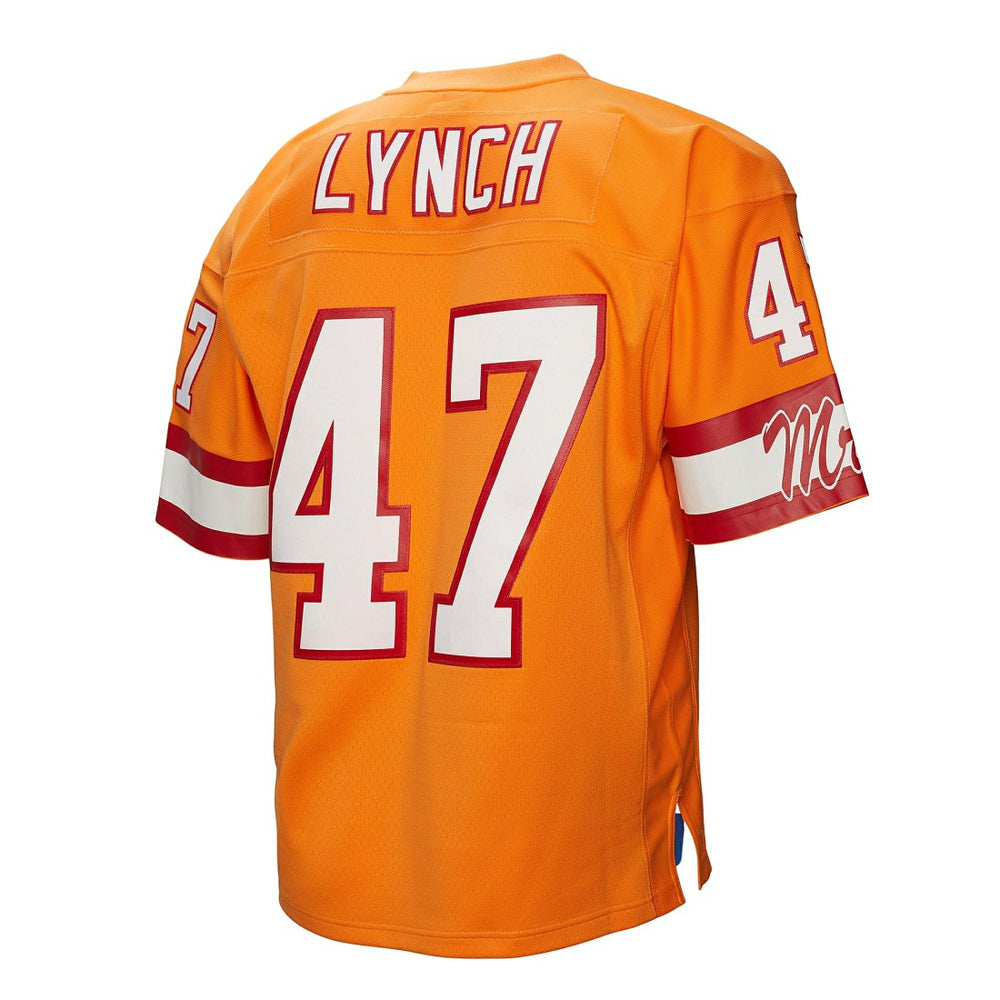 John Lynch Tampa Bay Buccaneers 1993 Legacy Replica Jersey Orange - Mitchell & Ness