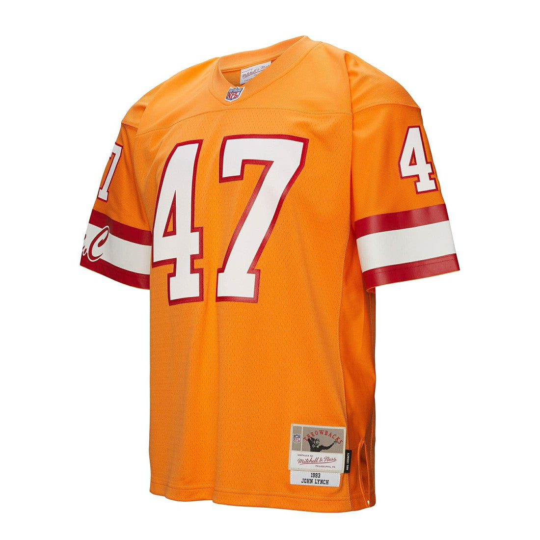 John Lynch Tampa Bay Buccaneers 1993 Legacy Replica Jersey Orange - Mitchell & Ness