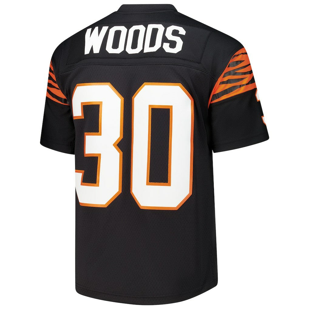 Ickey Woods Cincinnati Bengals 1988 Legacy Replica Jersey Black - Mitchell & Ness